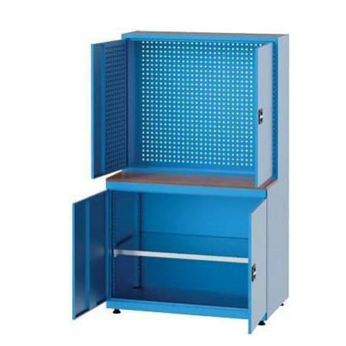 Endüstriyel Dolap Askı Panolu Raflı 6073