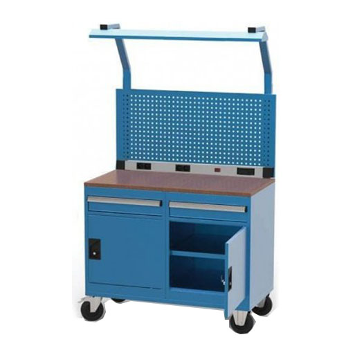 Çalışma Arabası 2 Dolaplı 2 Çekmeceli Tekerlekli 8053