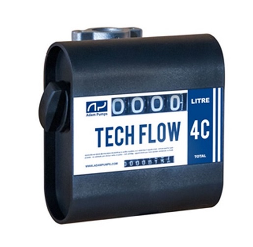 Mekanik Mazot Sayacı 4 Haneli Techflow 4C