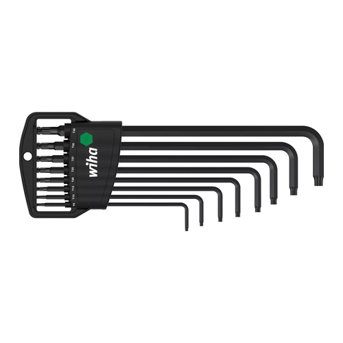 L-Key Set in Classic Holder Ball End TORX® Black Oxide Finish 8-Pcs - 32394