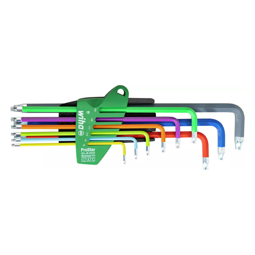 L-Key Set in ProStar Holder TORX® Luminescent Coloured 9-Pcs - 46556